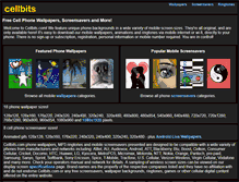 Tablet Screenshot of cellbits.com